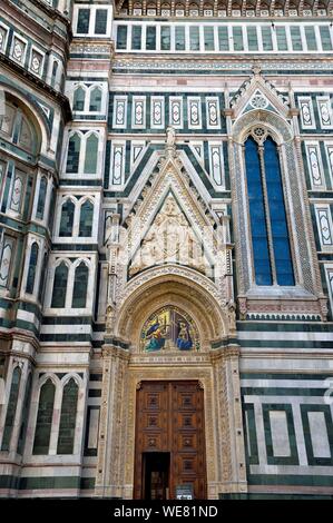 Italien, Toskana, Florenz, Weltkulturerbe der UNESCO, die Kathedrale von Santa Maria Del Fiore Stockfoto