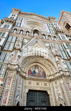 Italien, Toskana, Florenz, Weltkulturerbe der UNESCO, die Kathedrale von Santa Maria Del Fiore Stockfoto