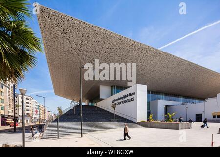 Marokko, Casablanca, neue Station Casa Voyageurs begrüßte die LGV Stockfoto