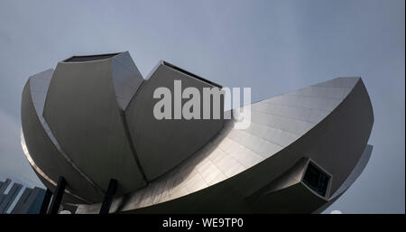 Museuml ArdScience in Singapur Stockfoto