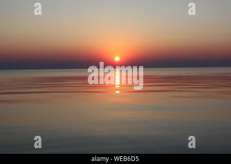 Sonnenuntergang Stockfoto