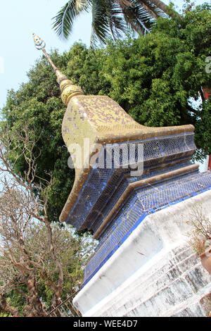 Buddhistische Tempel (Wat Hua Xiang) in Luang Prabang (Laos) Stockfoto