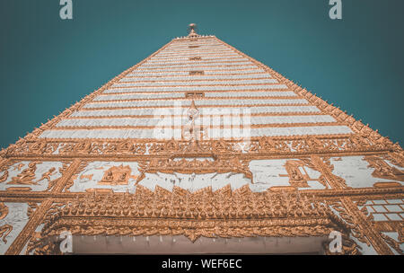 Ubon Thani Temple View in Ost Thailand Stockfoto