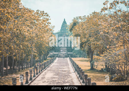 Phanom Rung Historical Park Luftaufnahme in Buriram, Thailand Stockfoto