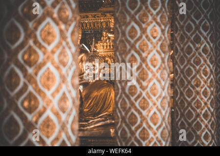 Ubon Thani Temple View in Ost Thailand Stockfoto