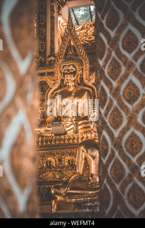 Ubon Thani Temple View in Ost Thailand Stockfoto