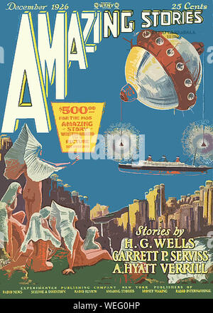 Vintage comic Cover Artwork Stockfoto