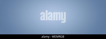 Abbildung: blau mit Highlight im Zentrum, Panoramablick auf das Hintergrundbild Stockfoto