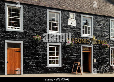 Masonic Arms Pub, Kirkcudbright, Dumfries and Galloway, Schottland, Großbritannien Stockfoto