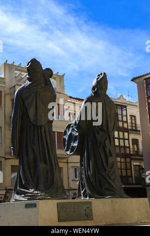 Zamora, Spanien, 9,2013; Denkmal für die nazarener in der Kirche von San Juan Stockfoto