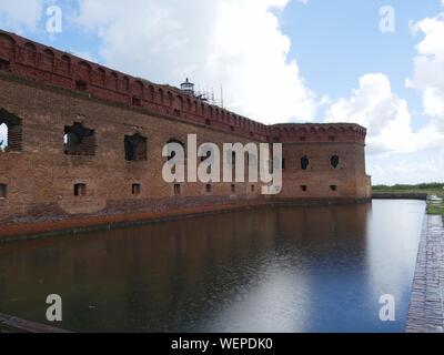 Fort Jefferson im Dry Tortugas National Park in den Florida Keys, USA. Stockfoto