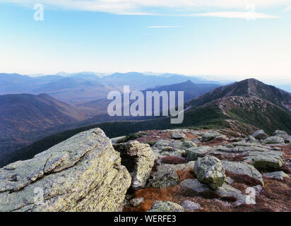 Appalachian Trail in Franconia Notch, New Hampshire Stockfoto