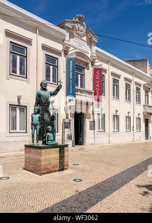 Eingang nach Sao Roque museum in Lissabon Portugal Stockfoto