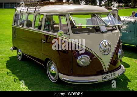 Zeigen alten Volkswagen Autos von Adelaide, SA, Australien Stockfoto