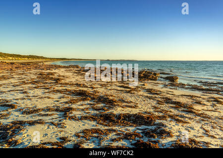 Moonta Bay Beach auf der Yorke Peninsula in South Australia, Australien Stockfoto