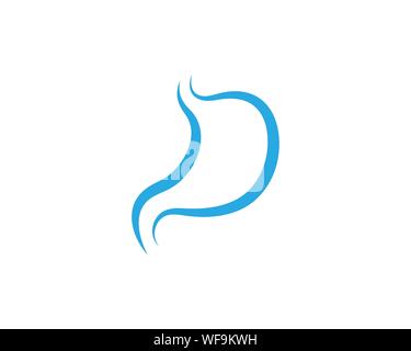 Magen pflege Icon Designs Konzept Vector Illustration Stock Vektor