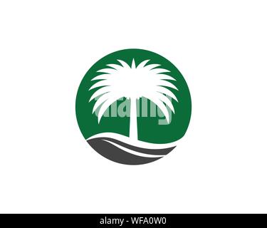 Datum Baum Symbol vektor Illustration logo Vorlage Stock Vektor