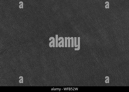 Leder schwarz Klassischer Hintergrund, Textur. Als Hintergrund in der Kunst oder Design Projekte verwendet werden. Stockfoto