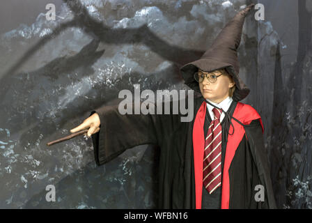 Harry Potter Wachsfigur im Museum Madame Tussauds in Prag Stockfoto