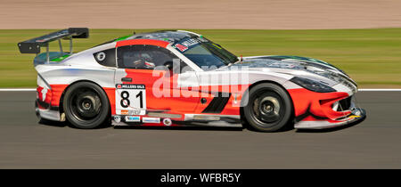 Auto 81, Tom Hibbert, Privateer, Ginetta GT4 Supercup, Oulton Park Freitag Praxis Stockfoto