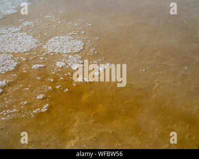 Fleur de Sel Meersalz, Felder, Salz-Teich, Salz - Bauernhof Stockfoto