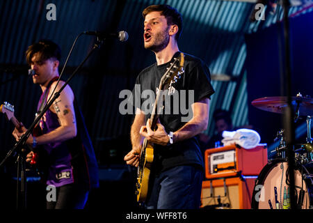 Biddinghuizen, Niederlande, 16. August 2019 PUP Live at Lowlands Festival 2019 © Roberto Finizio / alamy Stockfoto