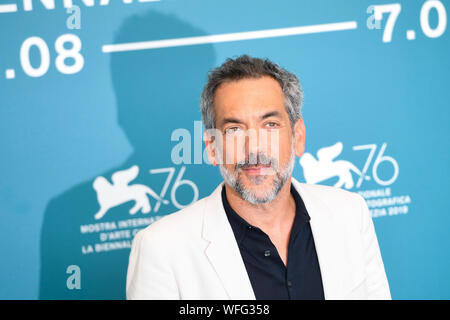 Venedig, Italien - 31 August, 2019. Todd Phillips nimmt ein Fotoshooting für die Weltpremiere von Joker während des 76. Filmfestival von Venedig Palazzo del Cinema am 31. August 2019 in Venedig, Italien. © Roberto Ricciuti/Erwachen/Alamy leben Nachrichten Stockfoto