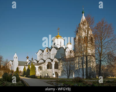 Kathedrale der Fürsprache der heiligen Jungfrau Maria bei der heiligen Fürsprache (pokrowski) Kloster in Susdal. Russland Stockfoto