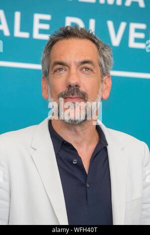 Regisseur Todd Philips stellt auf dem Foto Aufruf von 'Joker' während des 76. Filmfestival von Venedig Palazzo del Casino auf dem Lido in Venedig, Italien, am 31. August 2019. | Verwendung der weltweiten Kredit: dpa Picture alliance/Alamy leben Nachrichten Stockfoto