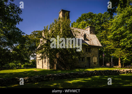 Henry Whitfield Haus Guilford, Connecticut, USA Stockfoto