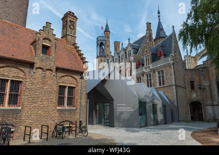 Gruuthusemuseum in Brügge, Belgien. Stockfoto