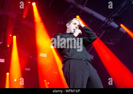 Biddinghuizen, Niederlande, 16. August 2019 Mike Skinner der Straßen führt Live at Lowlands Festival 2019 © Roberto Finizio / alamy Stockfoto