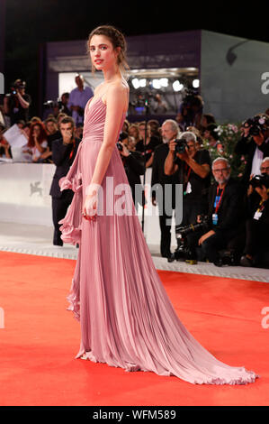 Margaret Qualley bei der Premiere von eberg" auf der Biennale di Venezia Venedig 2019/76 th International Film Festival im Palazzo del Cinema. Venedig, 30.08.2019 | Verwendung weltweit Stockfoto