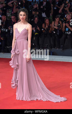 Margaret Qualley bei der Premiere von eberg" auf der Biennale di Venezia Venedig 2019/76 th International Film Festival im Palazzo del Cinema. Venedig, 30.08.2019 | Verwendung weltweit Stockfoto