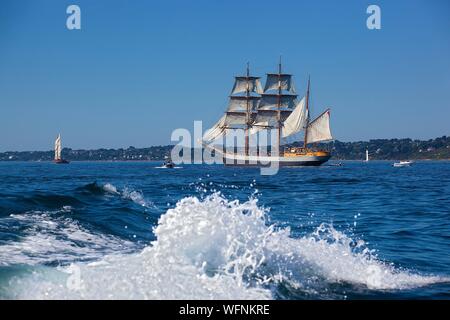 Frankreich, Finistere, Brest, KASKELOT - England - International Maritime Festival Brest 2016 Stockfoto