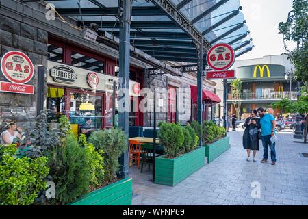 Georgien, Tiflis, Chugureti Bezirk, Davit Aghmashenebeli Avenue, marjanishvili Square Stockfoto