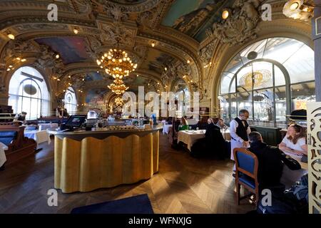 Frankreich, Bahnhof Gare de Lyon, Le Train Bleu Restaurant Stockfoto