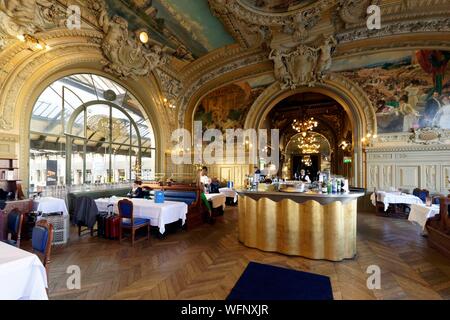 Frankreich, Bahnhof Gare de Lyon, Le Train Bleu Restaurant Stockfoto