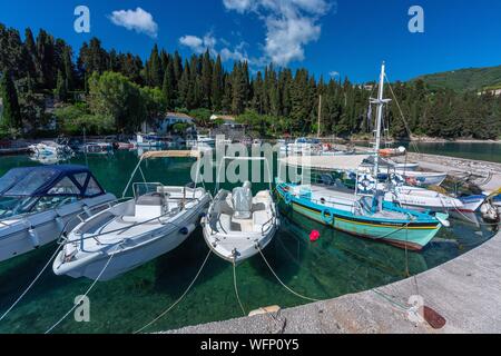 Griechenland, Ionische Inseln, Corfu, Kouloura Stockfoto