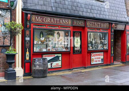 Irland, Dublin, Fitzwilliam Lane, Mc Grattans Pub Café Bar Stockfoto