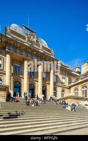 Frankreich, Paris, Bereich als Weltkulturerbe von der UNESCO, der Ile de la Cite, der Palast der Justiz aufgeführt Stockfoto