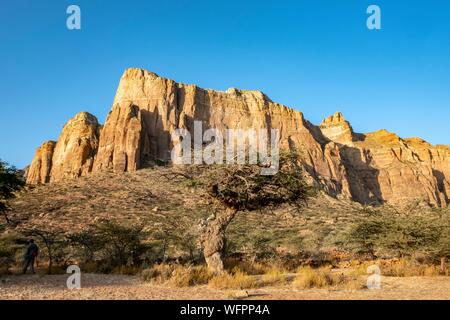 Äthiopien Tigray regionalen staatlichen, Gheralta, Landschaft Stockfoto