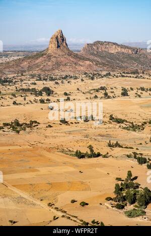 Äthiopien Tigray regionalen staatlichen, Gheralta, Landschaft Stockfoto