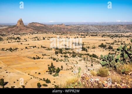 Äthiopien Tigray regionalen staatlichen, Gheralta, Landschaft Stockfoto