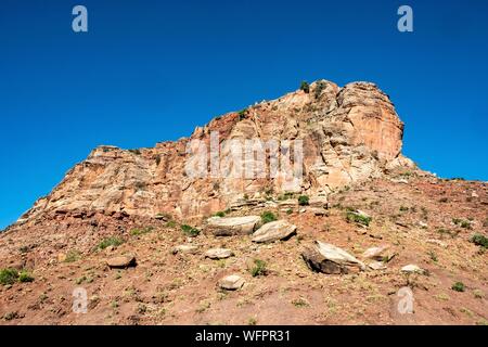 Äthiopien Tigray regionalen staatlichen, Gheralta, rock Stockfoto