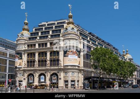 Frankreich, Paris, Boulevard Haussmann, Le Printemps Haussmann-Kaufhaus Stockfoto
