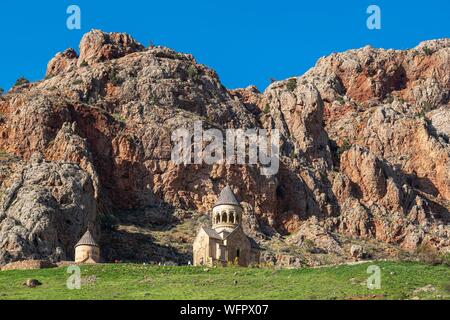 Armenien, Kotayk region, Umgebung von Kraljevo, Amaghou Tal, Kloster Noravank Stockfoto