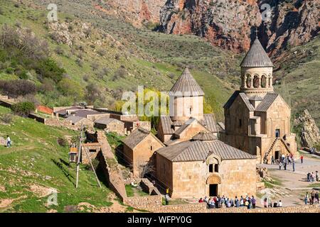 Armenien, Kotayk region, Umgebung von Kraljevo, Amaghou Tal, Kloster Noravank Stockfoto