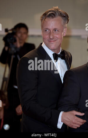 Venedig, Italien. 31 Aug, 2019. 76. Filmfestival von Venedig 2019, Red Carpet Film "Erwachsene im Zimmer'. Im Bild: Daan Schuurmans Credit: Unabhängige Fotoagentur/Alamy leben Nachrichten Stockfoto