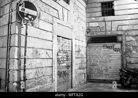 Nacht in Lecce Stockfoto